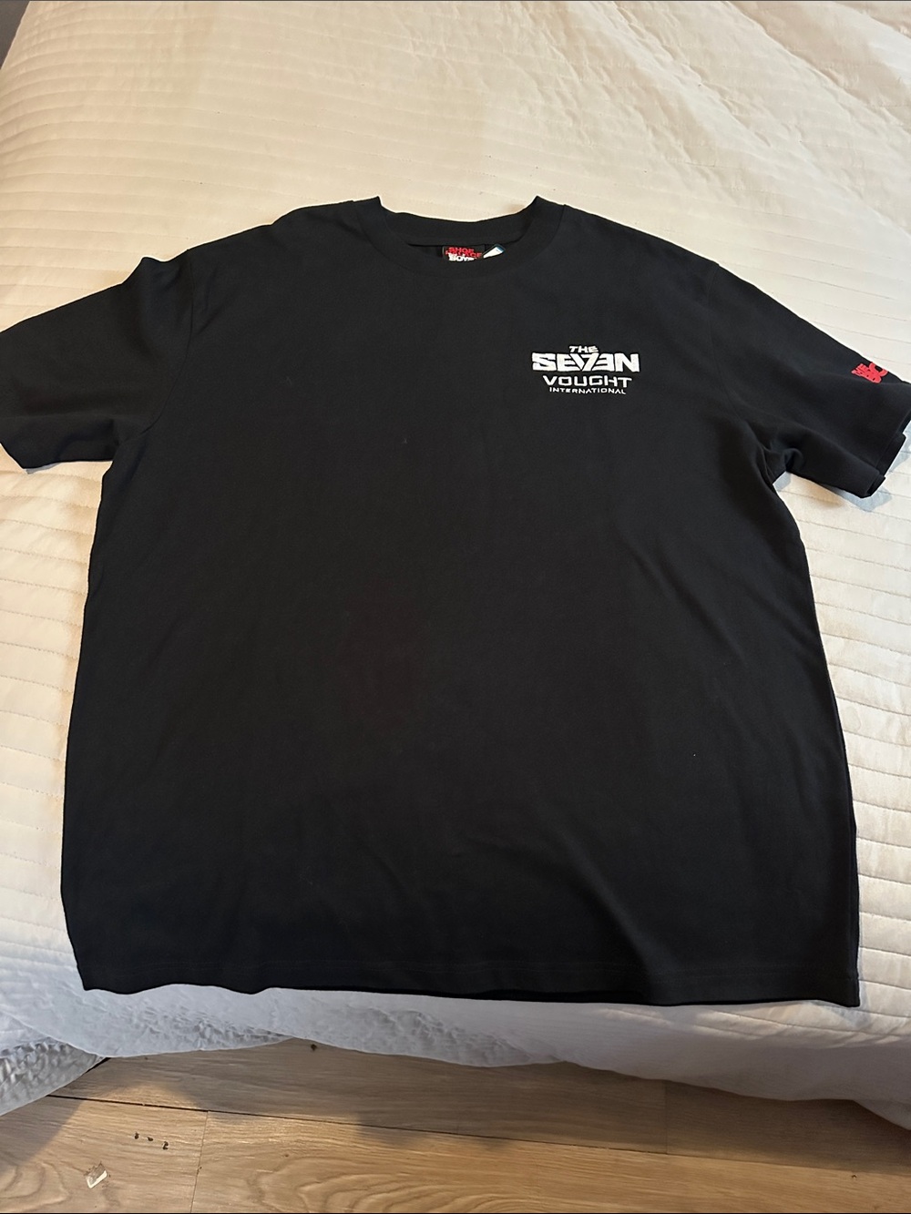 Black Graphic Short Sleeve Tee